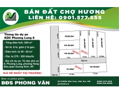 BÁN ĐẤT CHỢ HƯƠNG LIÊN HỆ: 0901.577.555