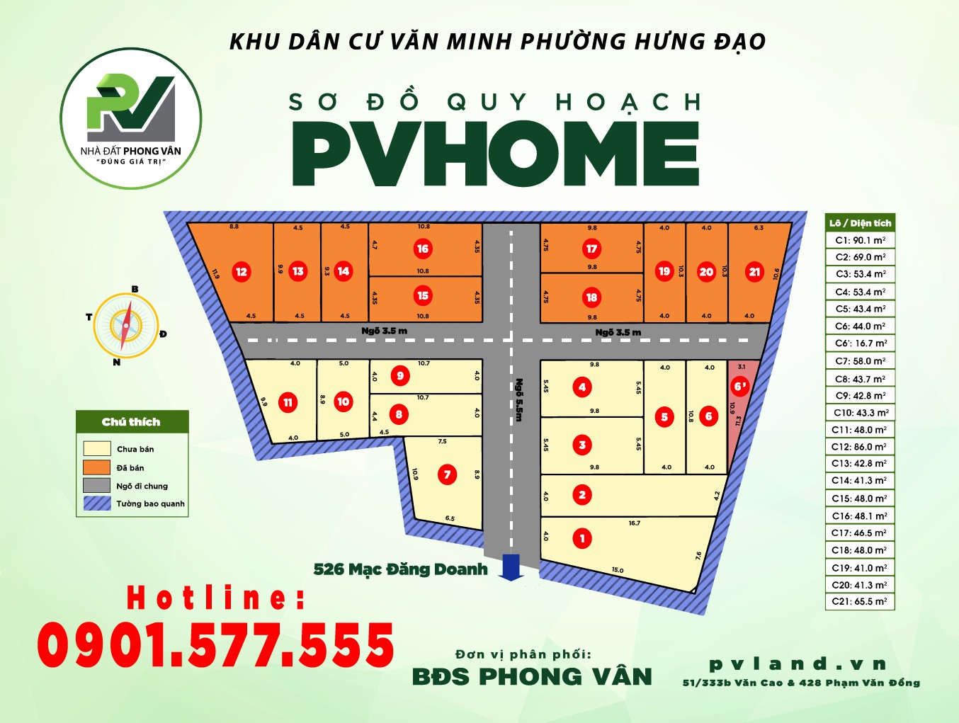  DỰ ÁN KDC VĂN MINH PVHOME