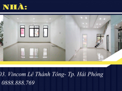 Chính chủ cho thuê tầng nhà ở Vincom Lê Thánh Tông - Hải Phòng