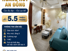 Cho thuê căn hộ chung cư Hoàng Huy An Đồng