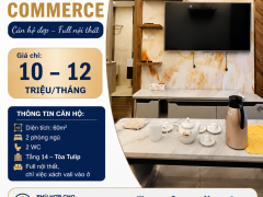 Cho thuê căn hộ Hoàng Huy Commerce