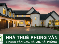 Cho thuê nhà mặt đường Quang Trung